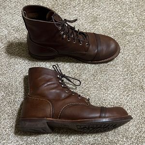 Red Wing Iron Ranger, #8111, Amber Harness, Size 10EE (10 Wide)
